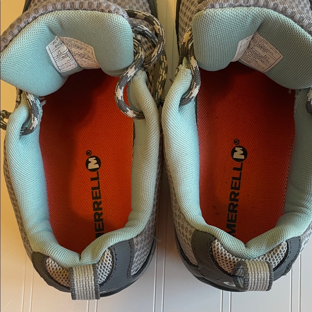 Merrell Gray and Green Athletic Shoes Women’s 9.5 EUR 40.5 - Picture 7 of 8